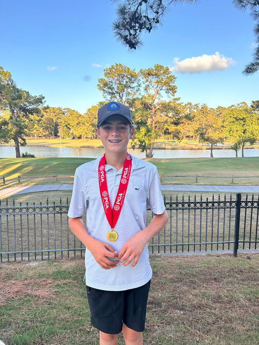 Youth BONK Golfer shoots 68!