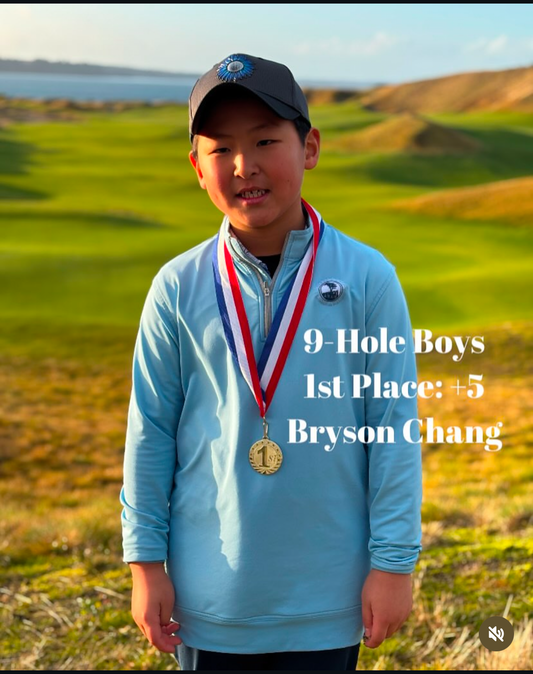 Celebrating Bryson Chang's Incredible Victory at the Boys 9-Hole Championships!
