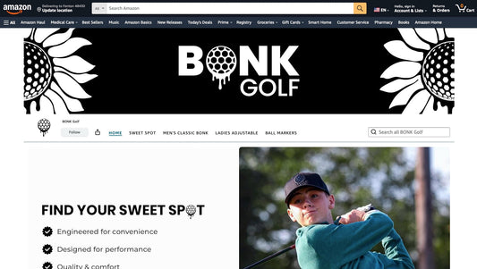⛳ BONK GOLF is Now on Amazon – Prime Time Just Got Better